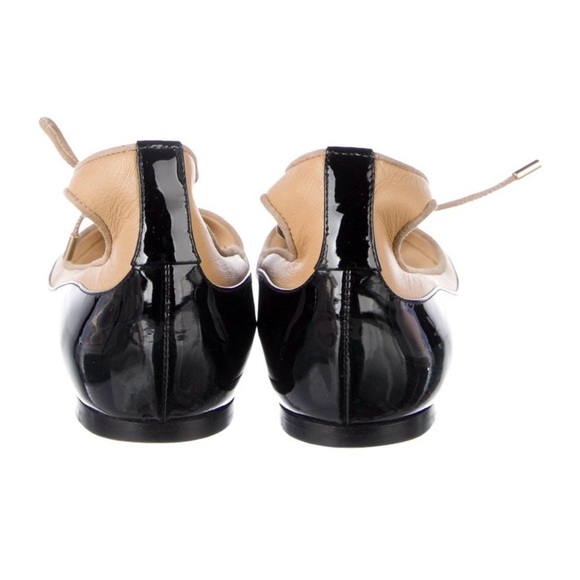 Jimmy Choo Patent Leather Flats. NEW - Picture 4 of 7